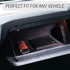CANOPUS Car Registration and Insurance Holder, PU Leather Card Holder, Vehicle Glove Box Organizer for Auto, SUV, Truck and Motorcycle